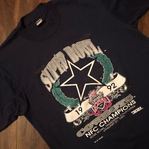 Vintage 1992 / 1993 Super Bowl XXVII Cowboys Tee